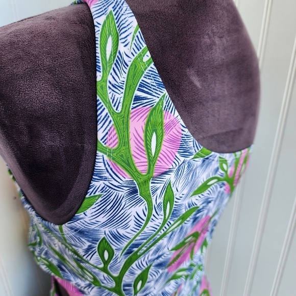 Liberty & Justice Women's One Shoulder High Leg Cheeky Cut Out One-Piece Sz L - Picture 14 of 16